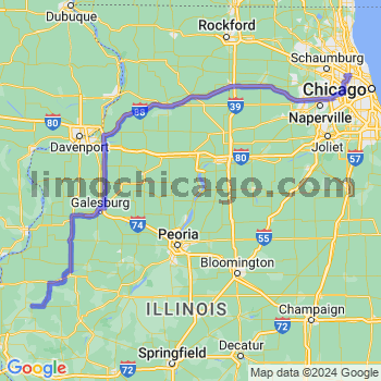 Limousine service to O'Hare airport (ORD)