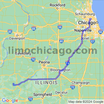 Limousine service to O'Hare airport (ORD)