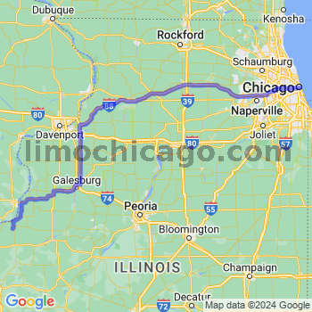 Limousine service to Chicago Loop