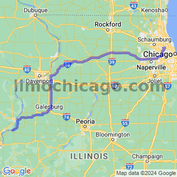 Limousine service to O'Hare airport (ORD)