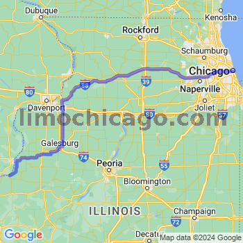 Limousine service to Chicago Loop