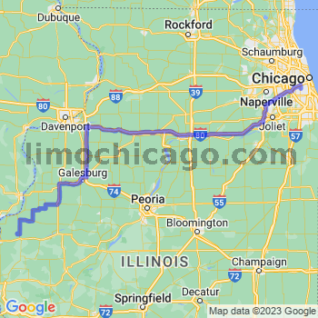 Travel from Ferris to Midway airport Limousine service to Midway airport (MDW)