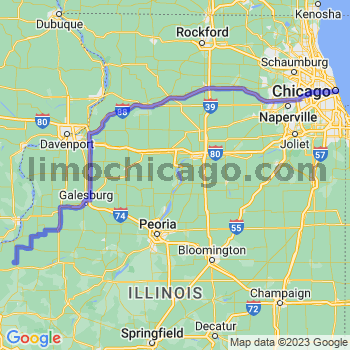 Limousine service to Chicago Loop