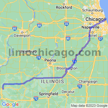 Travel from Fowler to Chicago Loop Limousine service to Chicago Loop