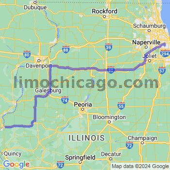 Limousine service to Midway airport (MDW)