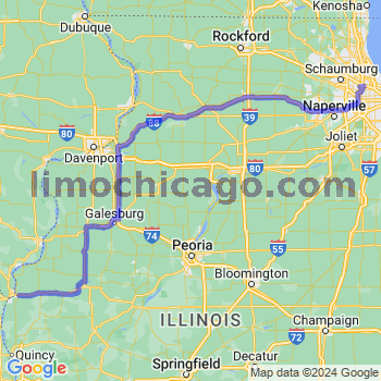 Limousine service to O'Hare airport (ORD)