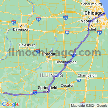 Limousine service to Chicago Loop