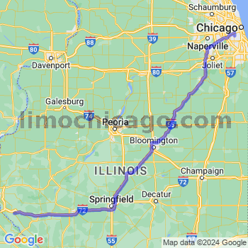 Travel from Kinderhook to Midway airport Limousine service to Midway airport (MDW)