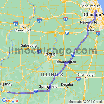 Travel from Kinderhook to O'Hare airport Limousine service to O'Hare airport (ORD)