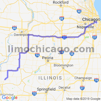 Travel from Loraine to Midway airport Limousine service to Midway airport (MDW)