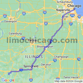 Limousine service to Chicago Loop