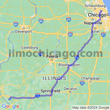 Travel from New Canton to O'Hare airport Limousine service to O'Hare airport (ORD)