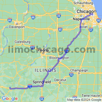 Travel from New Salem to Midway airport Limousine service to Midway airport (MDW)