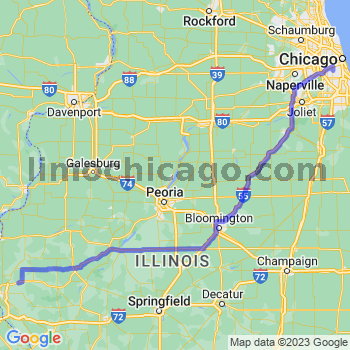 Travel from Paloma to Midway airport Limousine service to Midway airport (MDW)