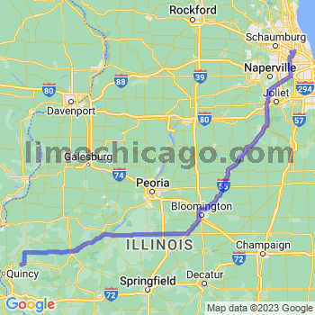 Travel from Paloma to O'Hare airport Limousine service to O'Hare airport (ORD)