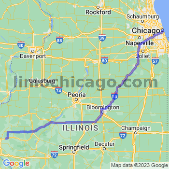 Travel from Paloma to Chicago Loop Limousine service to Chicago Loop