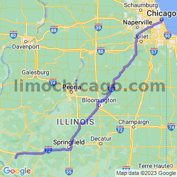 Travel from Pittsfield to Chicago Loop Limousine service to Chicago Loop