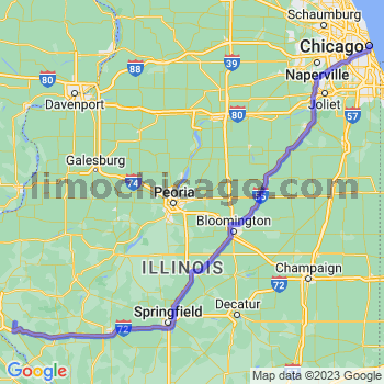 Limousine service to Chicago Loop
