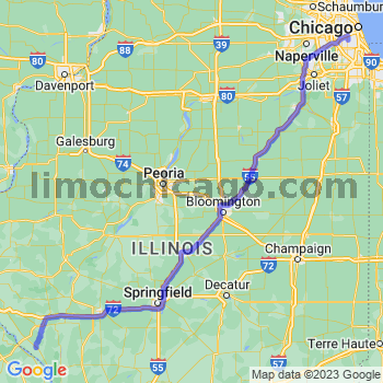 Travel from Pleasant Hill to Midway airport Limousine service to Midway airport (MDW)