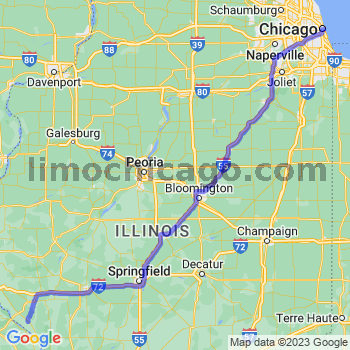 Travel from Pleasant Hill to Chicago Loop Limousine service to Chicago Loop