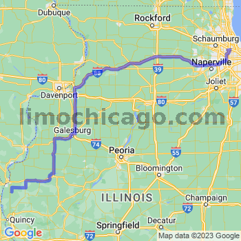 Limousine service to O'Hare airport (ORD)