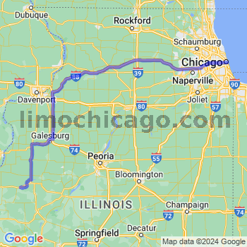Travel from Tennessee to Chicago Loop Limousine service to Chicago Loop