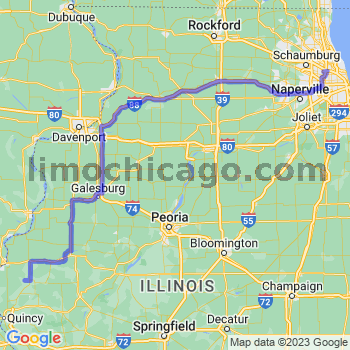 Limousine service to O'Hare airport (ORD)
