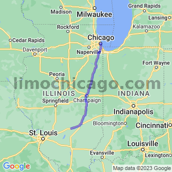 Limousine service to Chicago Loop