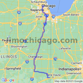 Travel from Dennison to O'Hare airport Limousine service to O'Hare airport (ORD)