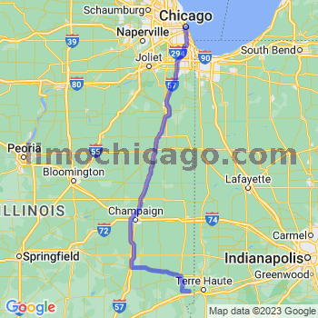 Travel from Dennison to Chicago Loop Limousine service to Chicago Loop