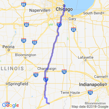 Travel from Greenup to Chicago Loop Limousine service to Chicago Loop