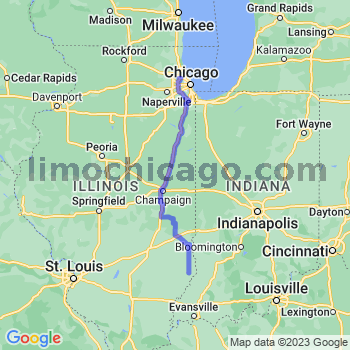 Travel from Lawrenceville to O'Hare airport Limousine service to O'Hare airport (ORD)