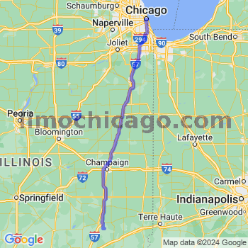 Travel from Lerna to Chicago Loop Limousine service to Chicago Loop