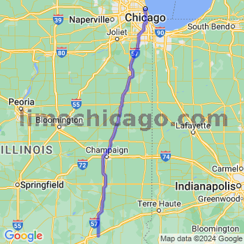 Limousine service to Chicago Loop