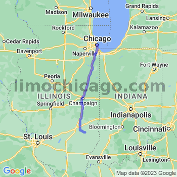 Limousine service to Chicago Loop