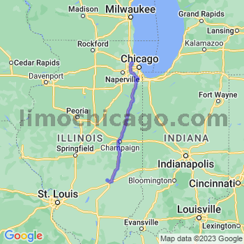 Travel from Shumway to O'Hare airport Limousine service to O'Hare airport (ORD)