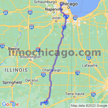 Travel from Stewardson to O'Hare airport Limousine service to O'Hare airport (ORD)