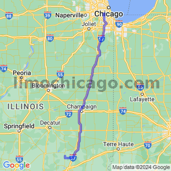 Travel from Strasburg to Midway airport Limousine service to Midway airport (MDW)