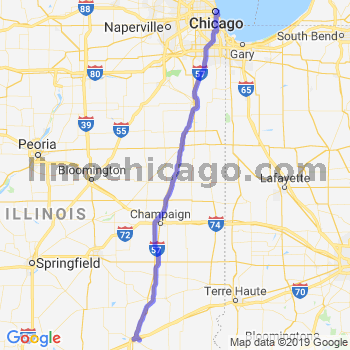 Travel from Teutopolis to Chicago Loop Limousine service to Chicago Loop