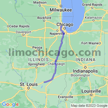 Travel from Vandalia to O'Hare airport Limousine service to O'Hare airport (ORD)