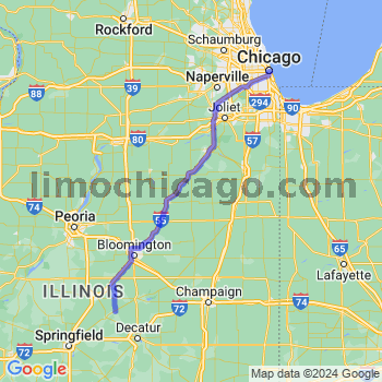 Travel from Chestnut to Chicago Loop Limousine service to Chicago Loop