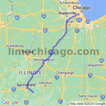 Travel from Edinburg to Midway airport Limousine service to Midway airport (MDW)
