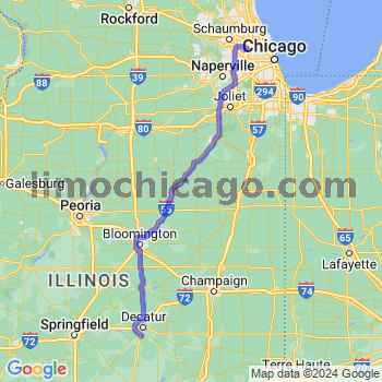 Travel from Elwin to O'Hare airport Limousine service to O'Hare airport (ORD)