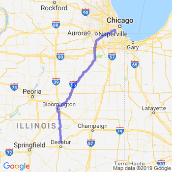 Travel from Forsyth to Midway airport Limousine service to Midway airport (MDW)