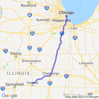 Travel from Forsyth to Chicago Loop Limousine service to Chicago Loop