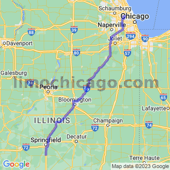 Travel from Glenarm to O'Hare airport Limousine service to O'Hare airport (ORD)