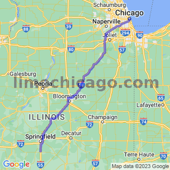 Travel from Glenarm to Chicago Loop Limousine service to Chicago Loop