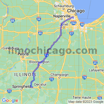 Travel from Illiopolis to Midway airport Limousine service to Midway airport (MDW)