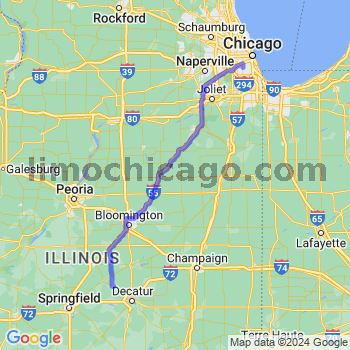 Travel from Latham to Midway airport Limousine service to Midway airport (MDW)