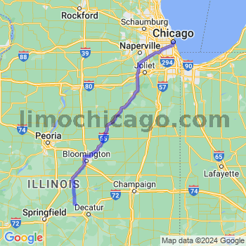 Travel from Latham to Chicago Loop Limousine service to Chicago Loop